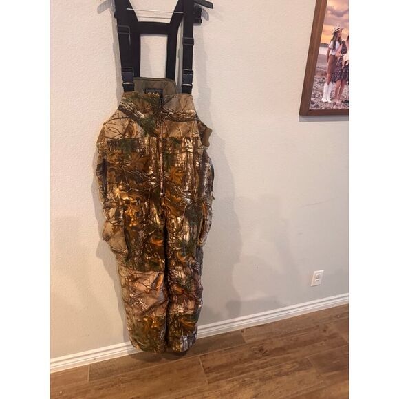 Cabela’s Men’s Camo Hunting Overalls – Size Large - Picture 1 of 5